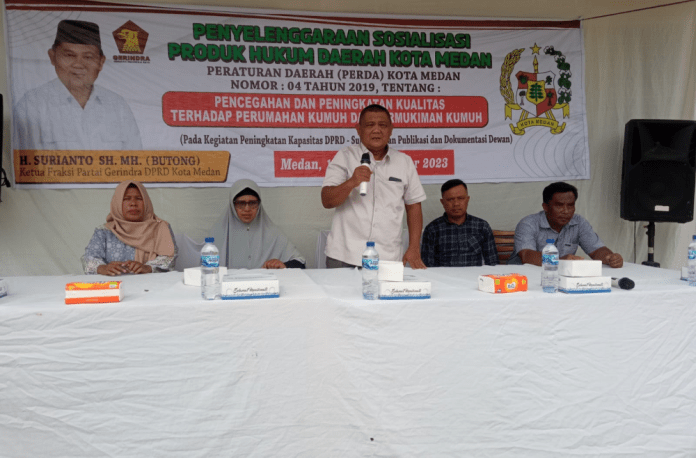 Surianto SH: Marelan Harusnya Dapat Perhatian Khusus Sesuai Parameter Pemukiman Kumuh