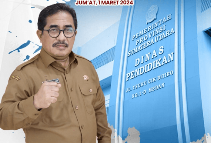 Abdul Haris Lubis, Kadis Pendidikan Provsu, Geser Asren Nasution,